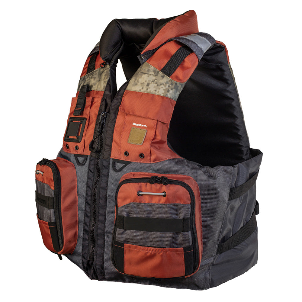 Bluestorm Classic Adult Fishing Life Jacket - Legendary Copper - L/XL [BS-70B-CPR-L/XL]