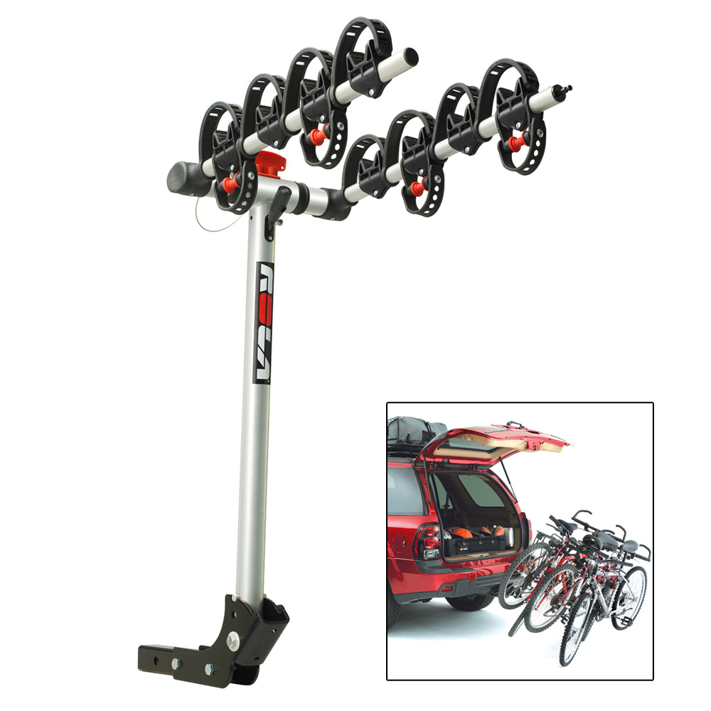 ROLA Bike Carrier - TX w/Tilt & Security - Hitch Mount - 4-Bike [59401]