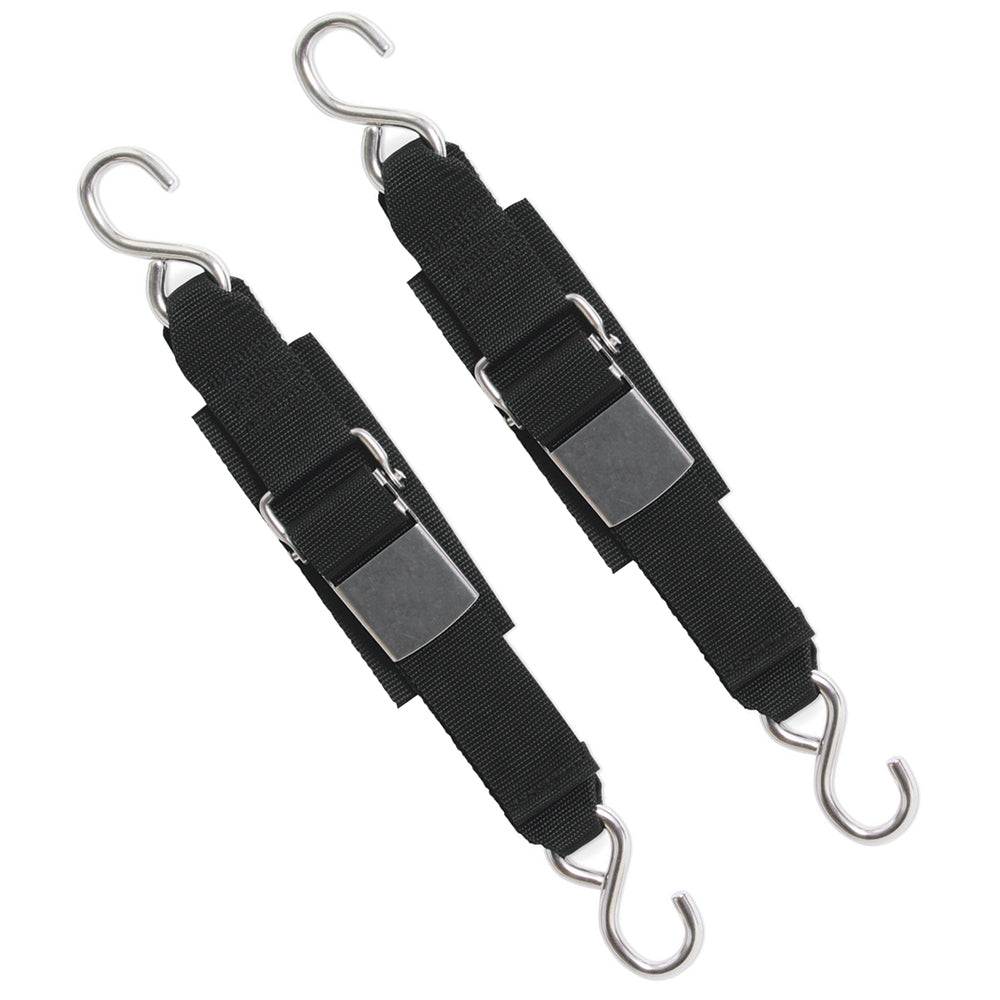 BoatBuckle Stainless Steel Kwik-Lok Transom Tie-Downs [F12066]