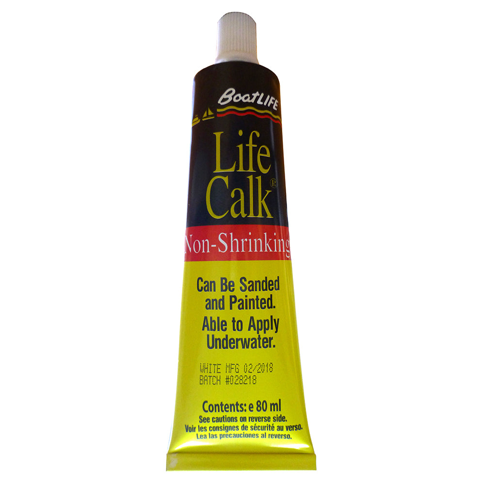 BoatLIFE Life-Calk Sealant Tube - Non-Shrinking - 2.8 FL. Oz - White [1030]