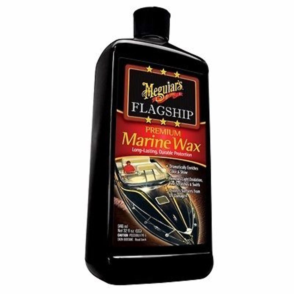 Meguiars M6332 Car Wax; Flagship Premium Marine Wax; Liquid; 32 Ounce Bottle