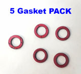 5PACK Mercury Gasket/O-Ring for Oil Drain/Fill Plug Lower Unit Gearcase Marpac