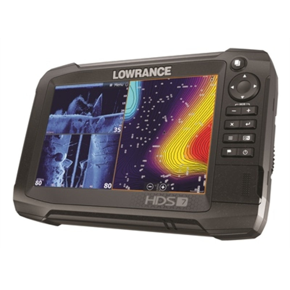 Lowrance 0001550-3001 Hook Reveal 5X Fishfinder 5" SplitShot Downscan Transucer