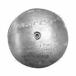 MARTYR 5" 5 in Trim Tab Tabs Rudder Button Saltwater Zink Zinc Anode CMR-4 CMR04