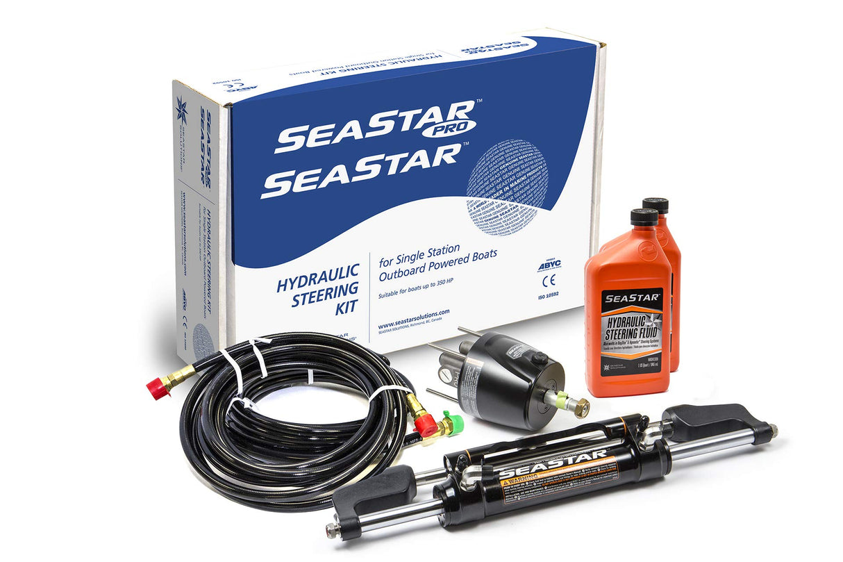 Dometic SeaStar Pro Hydraulic Steering Kit, HK7522A-3, with 22ft. Hose