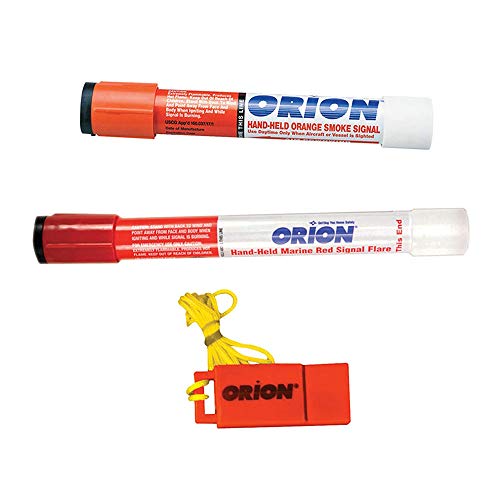 Orion Safety 536, Lake Boat Day- Night Signal Kit. Kits with 2+ Pyro Signals