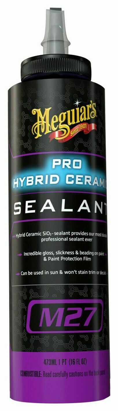 Meguiar's M2716 M27 PRO Hybrid Ceramic Sealant Advanced Si02 Formula Professiona